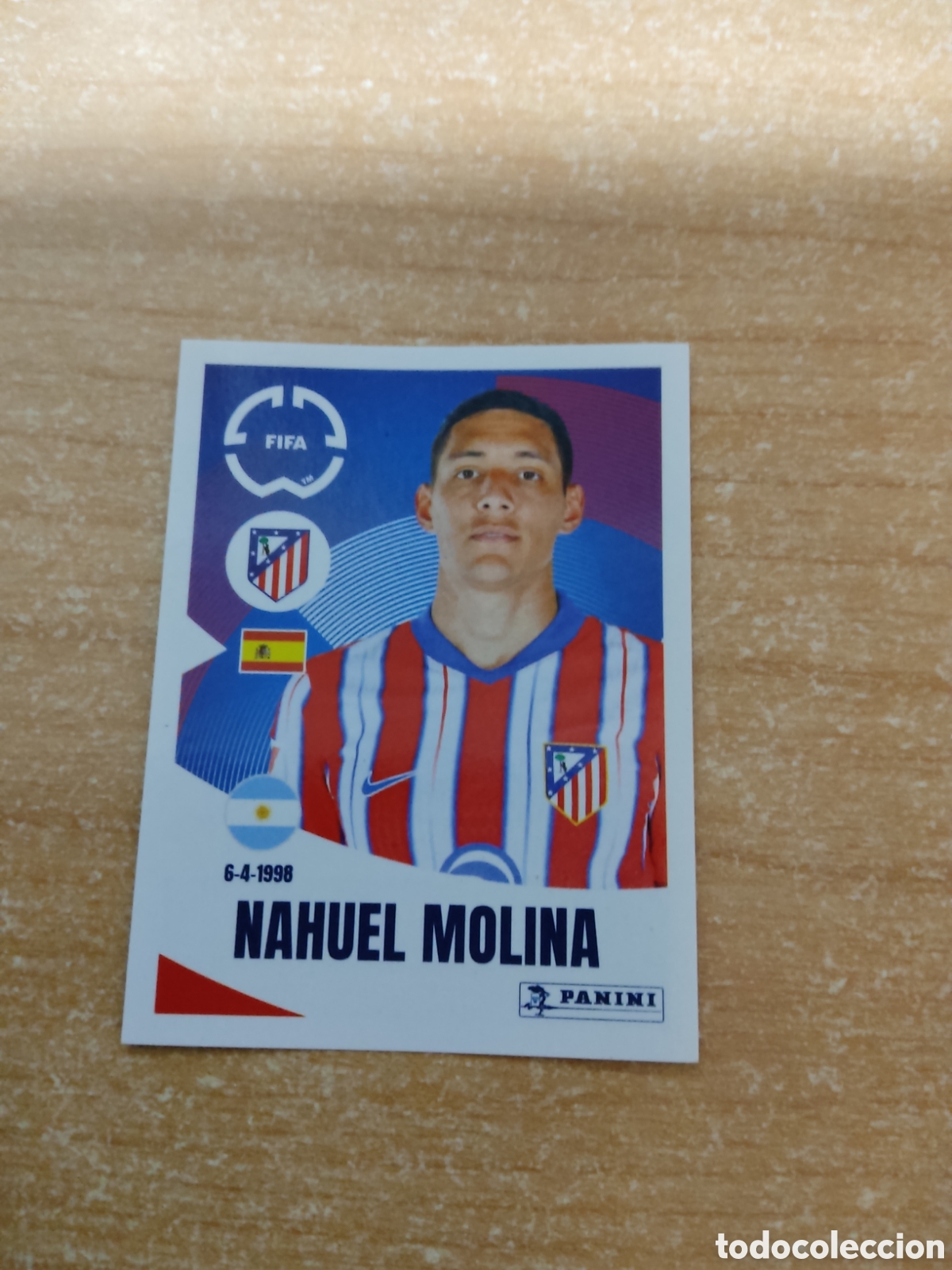 Cromos de f&uacute;tbol: 83 NAHUEL MOLINA ATLETICO MADRID FIFA WORLD CUP 2025
