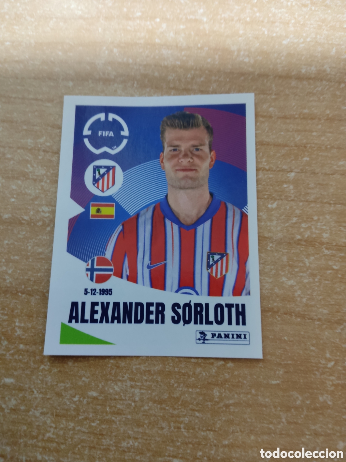 Cromos de f&uacute;tbol: 95 ALEXANDER SORLOTH ATLETICO MADRID FIFA WORLD CUP 2025