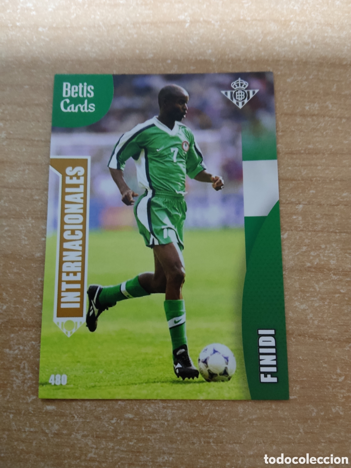 Cromos de f&uacute;tbol: 480 FINIDI INTERNATIONALES REAL BETIS CARDS HOLY CARDS 2024 2025