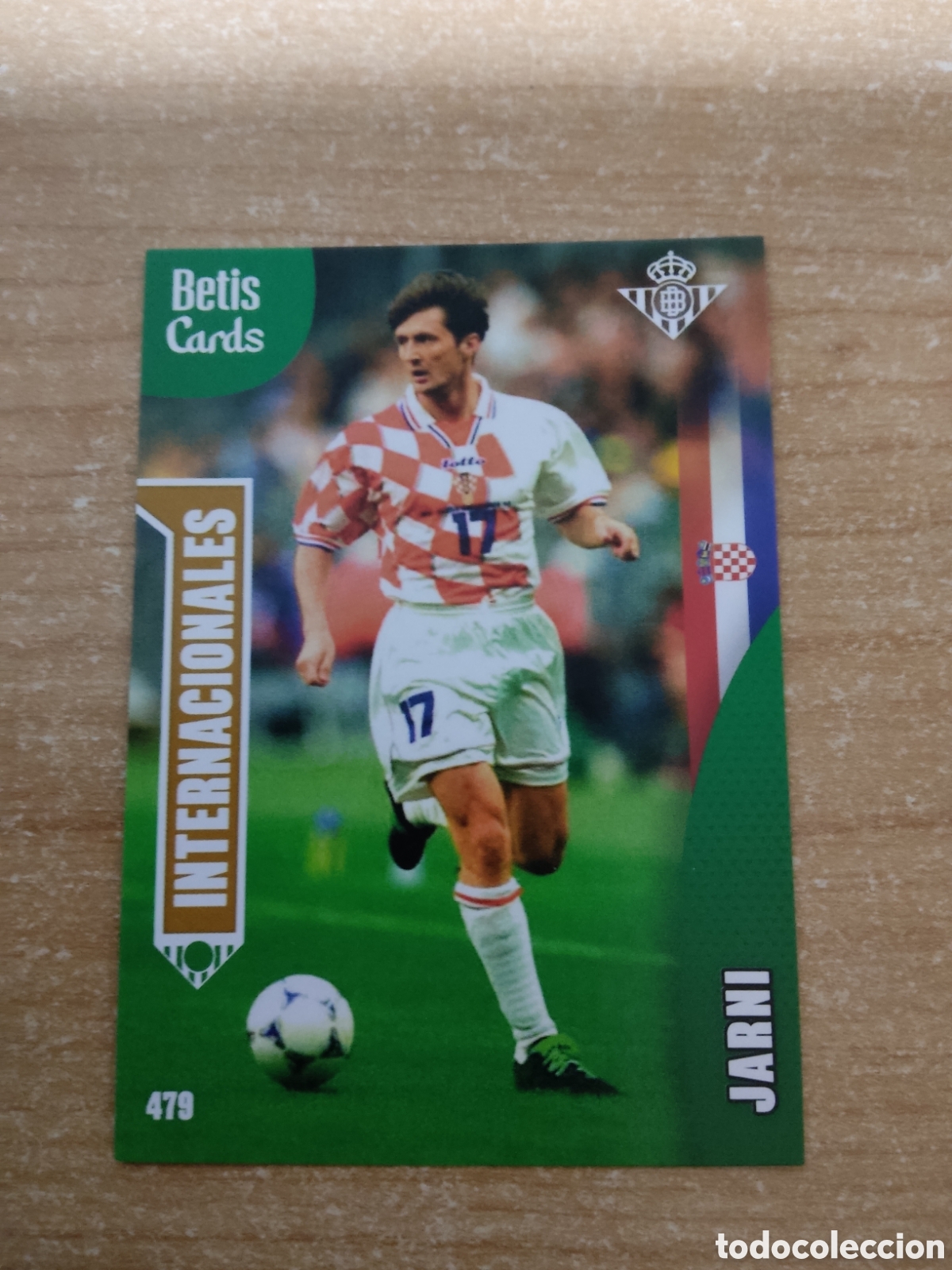 Cromos de f&uacute;tbol: 479 JARNI INTERNACIONALES REAL BETIS HOLY CARDS 2024 2025