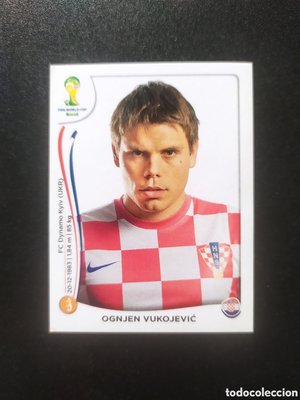 Cartes &agrave; collectionner de Football: Mundial FIFA Brasil 2014 Panini Vukojevic n&deg; 60 Croacia