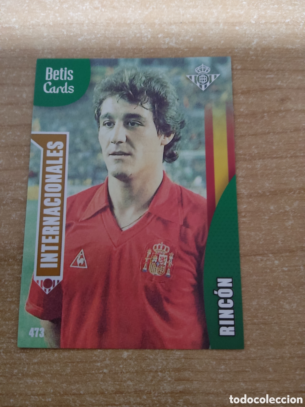 Cartes &agrave; collectionner de Football: 473 RINCON INTERNACIONALES REAL BETIS HOLY CARDS 2024 2025