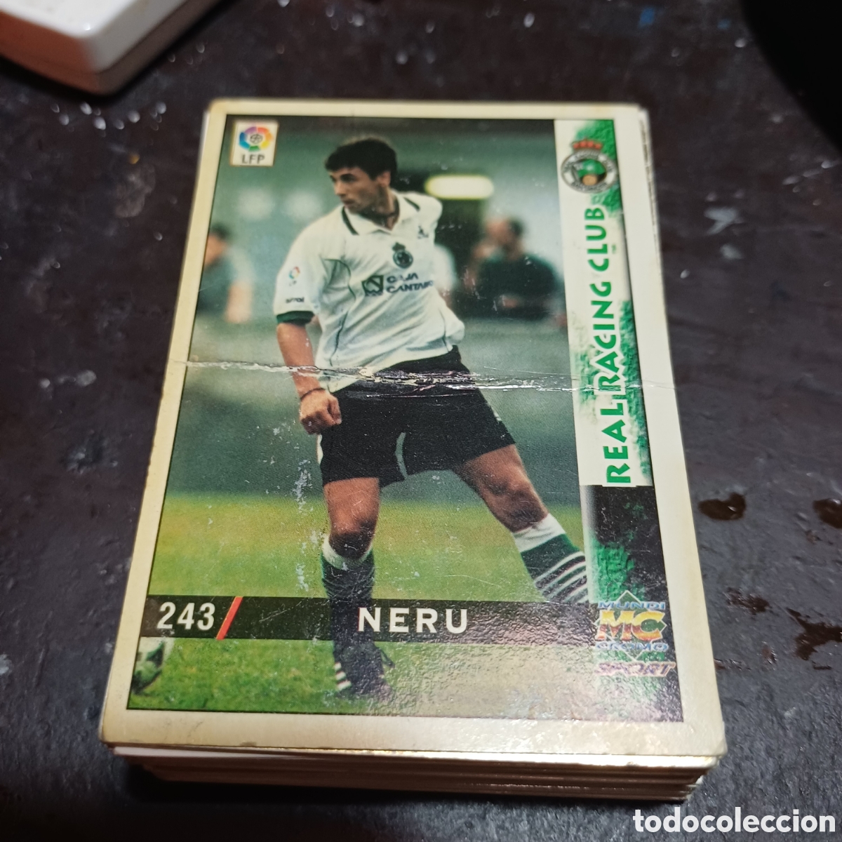 Cromos de f&uacute;tbol: Cromo Mundi Cromo Sport N&deg;2433 Neru Real Racing Club Liga 98-99