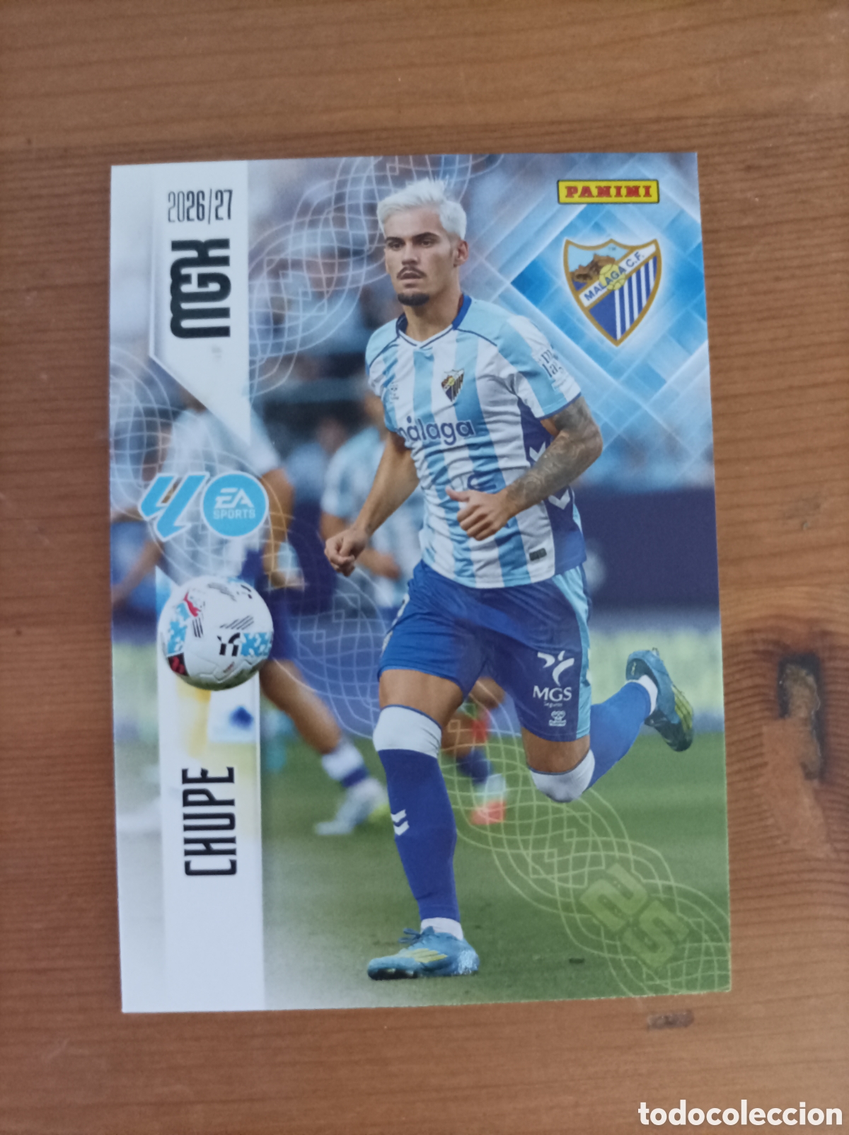 Cartes &agrave; collectionner de Football: MEGACRACKS PANINI 2026-27 CHUPE M&Aacute;LAGA