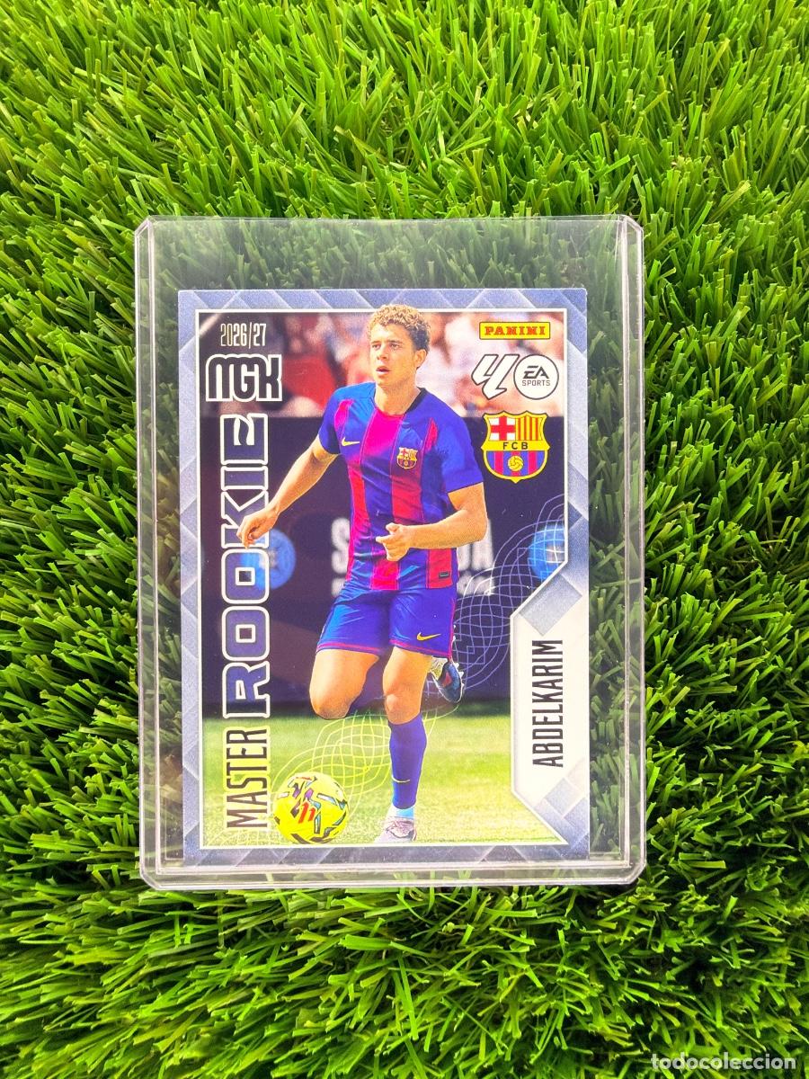 Cromos de f&uacute;tbol: N&ordm; 406 Abdelkarim Master Rookie FC Barcelona Megacracks 26 27