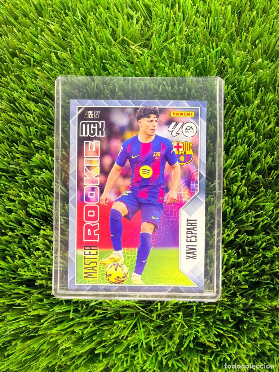 Cromos de f&uacute;tbol: N&ordm; 422 Xavi Espart Master Rookie FC Barcelona Megacracks 26 27