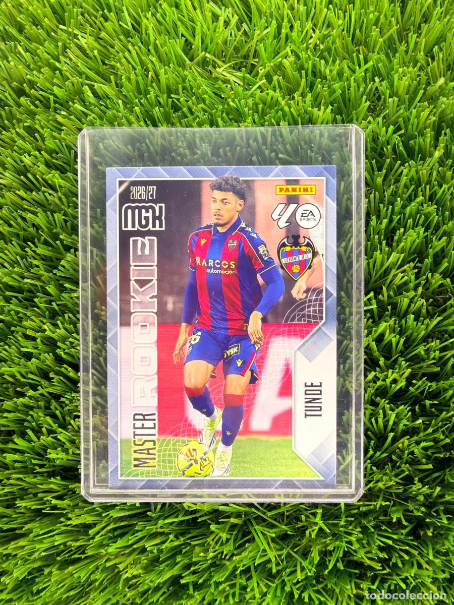 Cromos de f&uacute;tbol: N&ordm; 421 Tunde Master Rookie Levante UD Megacracks 26 27