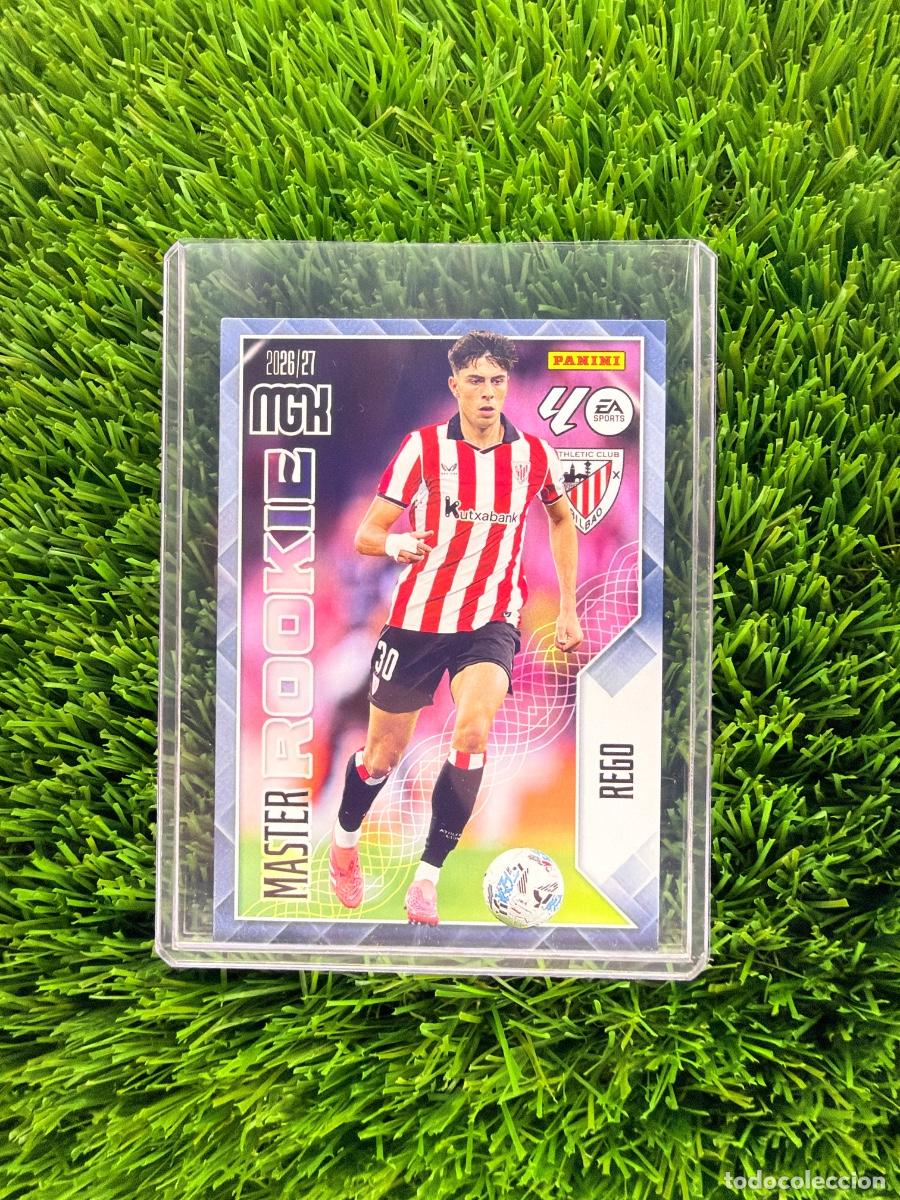 Cromos de f&uacute;tbol: N&ordm; 418 Rego Master Rookie Athletic Club Megacracks 26 27
