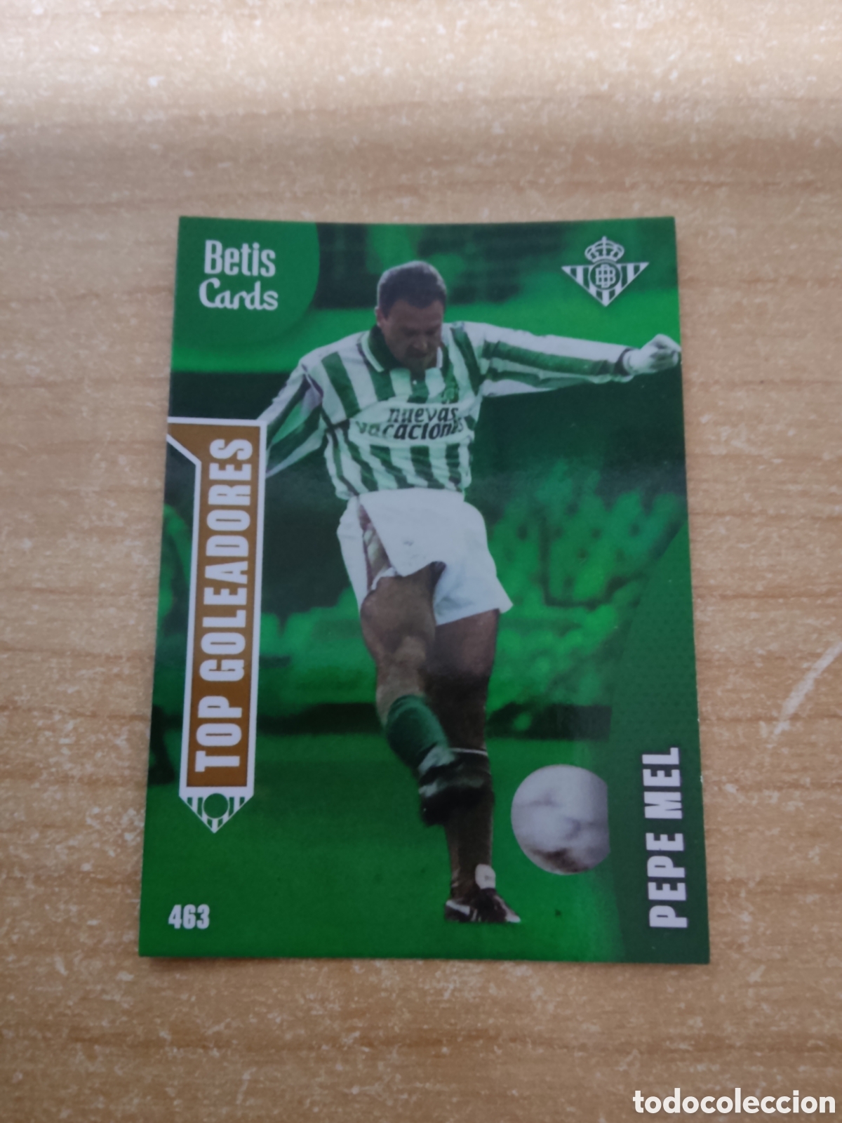 Cromos de f&uacute;tbol: 463 PEPE MEL TOP GOLEADORES REAL BETIS HOLY CARDS 2024 2025