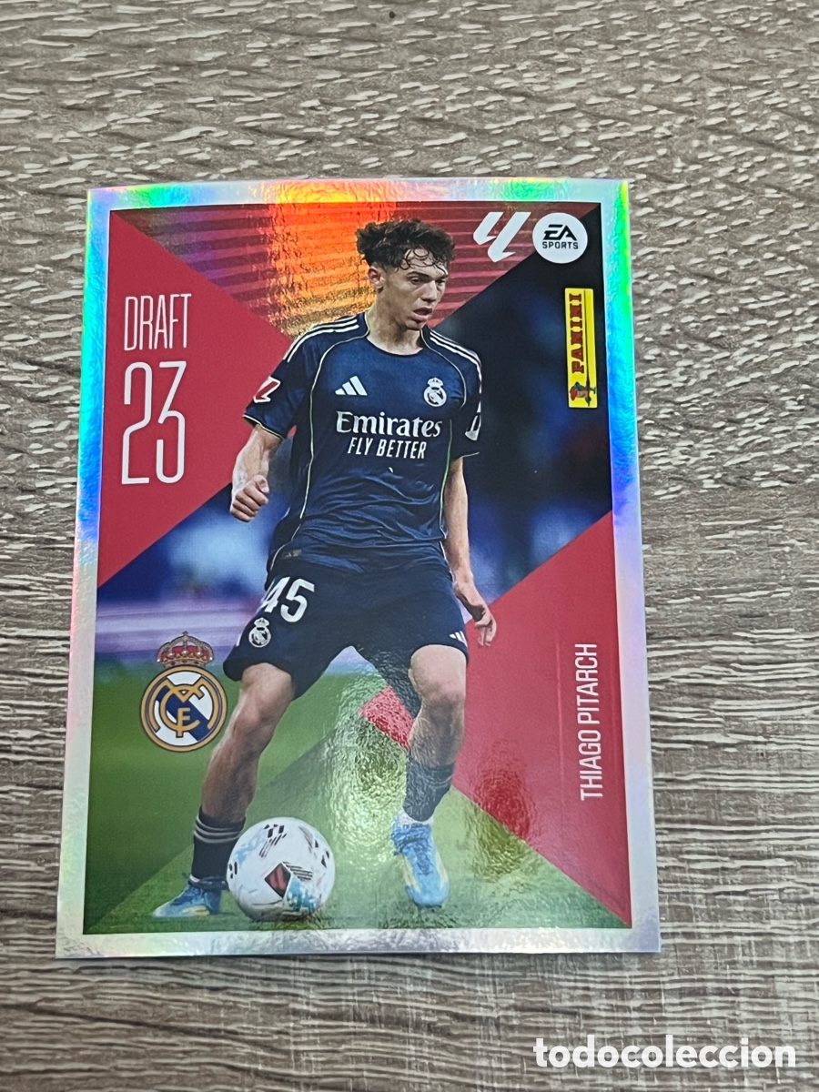 Cromos de f&uacute;tbol: Thiago pitarch cromo liga esta 2026/27