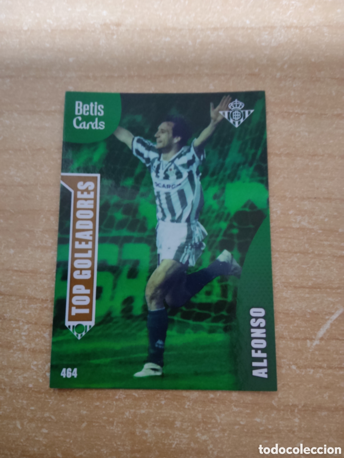 Cromos de f&uacute;tbol: 464 ALFONSO TOP GOLEADORES REAL BETIS HOLY CARDS 2024 2025