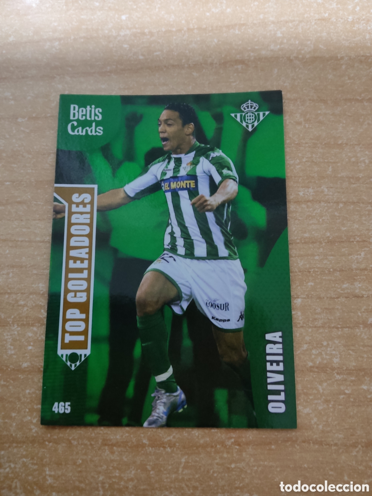 Cromos de f&uacute;tbol: 465 OLIVEIRA TOP GOLEADORES REAL BETIS HOLY CARDS 2024 2025