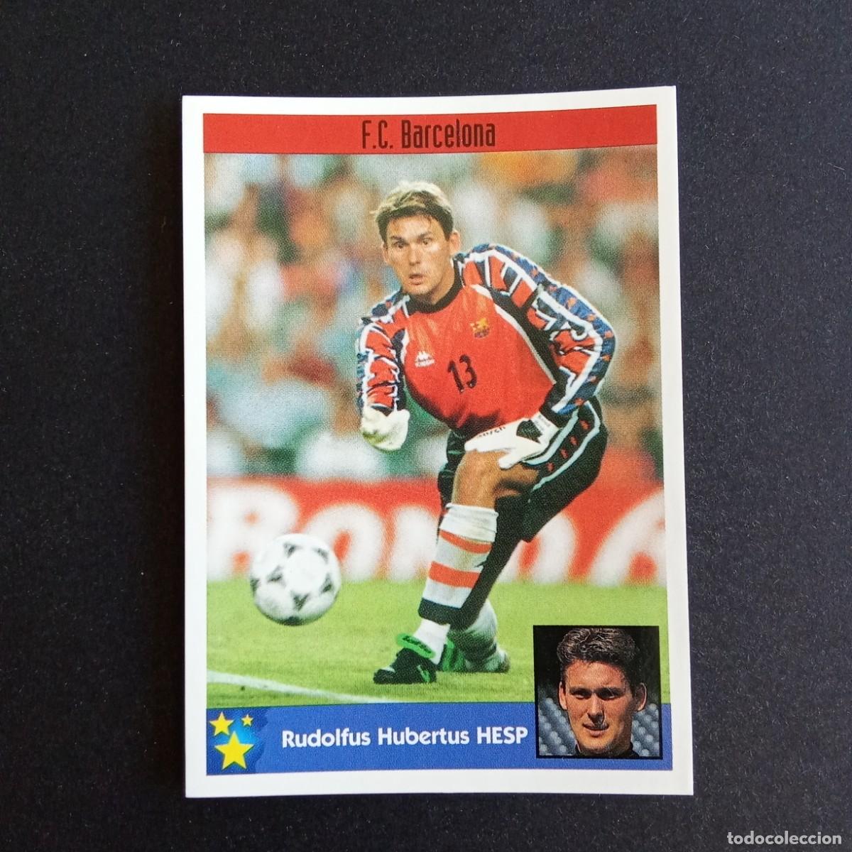 Cartes &agrave; collectionner de Football: LOS MEJORES EQUIPOS DE EUROPA 1997 1998 97 98 PANINI 25 HESP BARCELONA SIN PEGAR