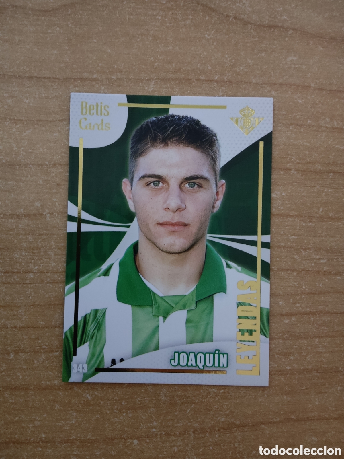 Cartes &agrave; collectionner de Football: 343 JOAQUIN LEYENDAS REAL BETIS HOLY CARDS 2024 2025