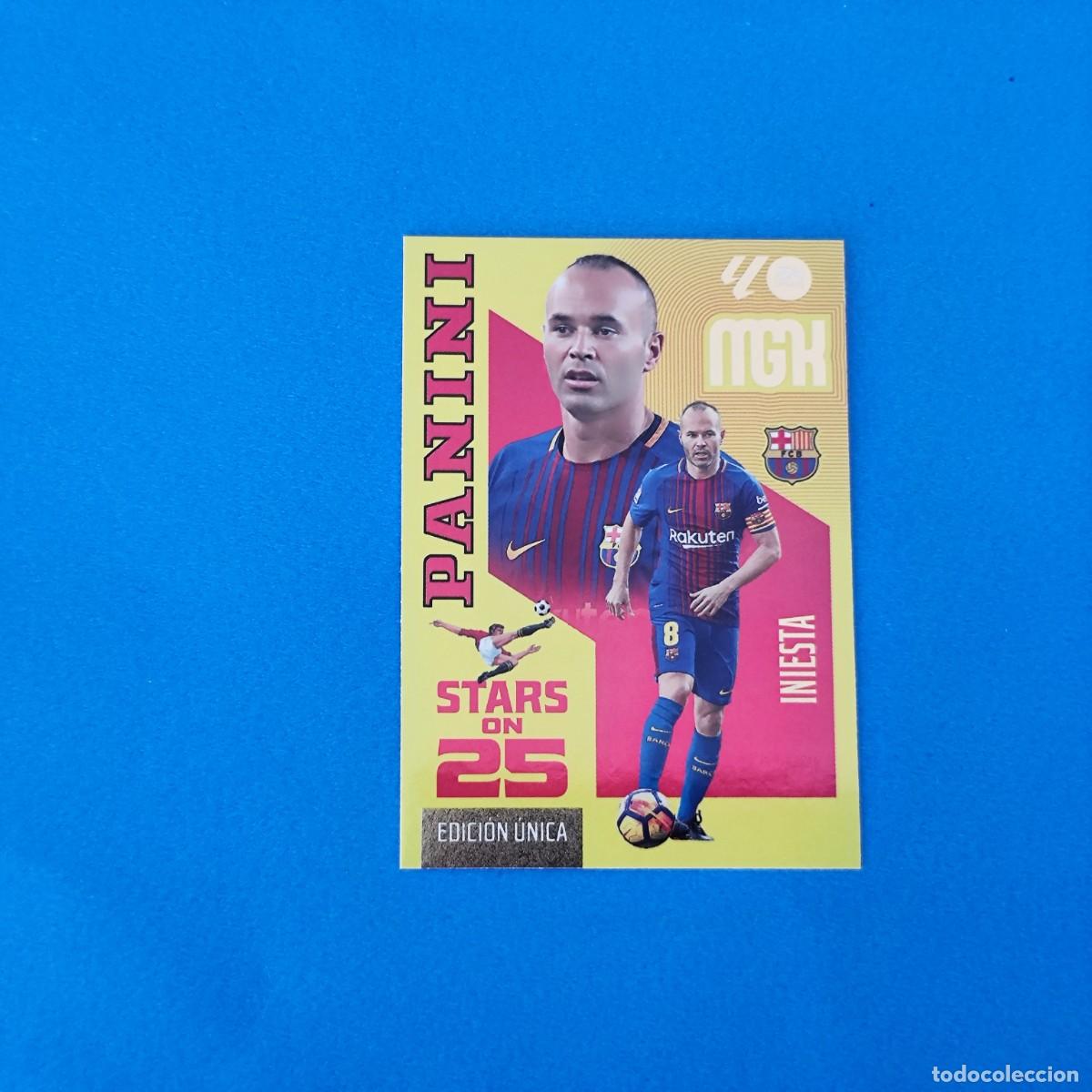 Cromos de Futebol: Megacracks 2026 2027 / 26 27 STARS ONE 25 Edici&oacute;n &Uacute;nica Barcelona Iniesta