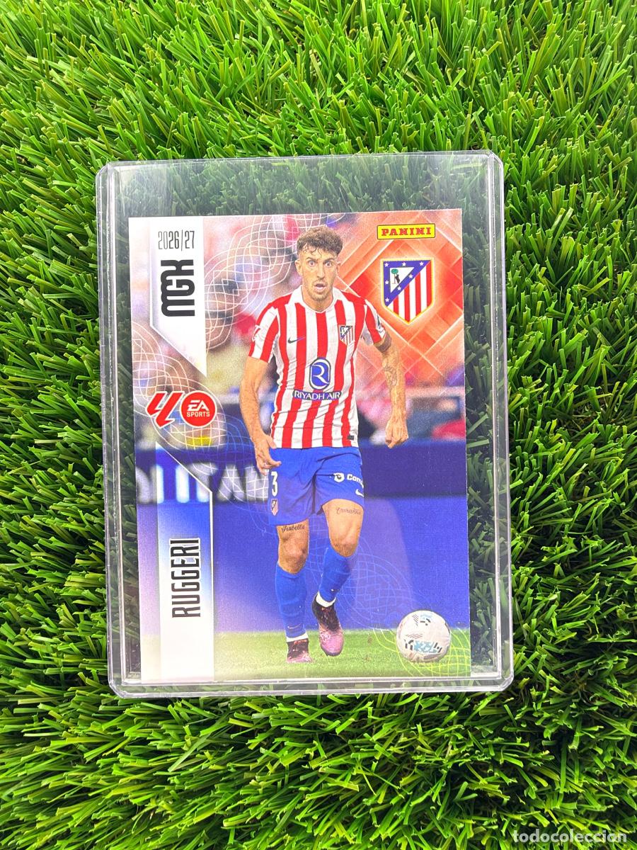 Cromos de f&uacute;tbol: N&ordm; 63 Ruggeri Atl&eacute;tico de Madrid Megacracks 26 27