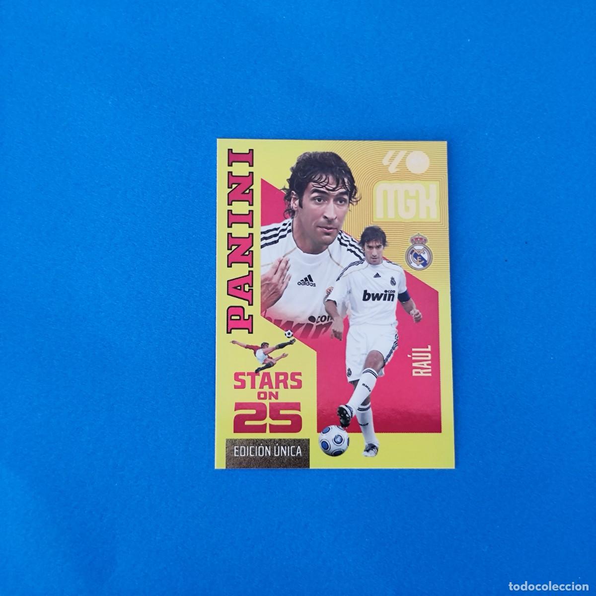 Cromos de Futebol: Megacracks 2026 2027 / 26 27 STARS ONE 25 Edici&oacute;n &Uacute;nica Real Madrid Ra&uacute;l