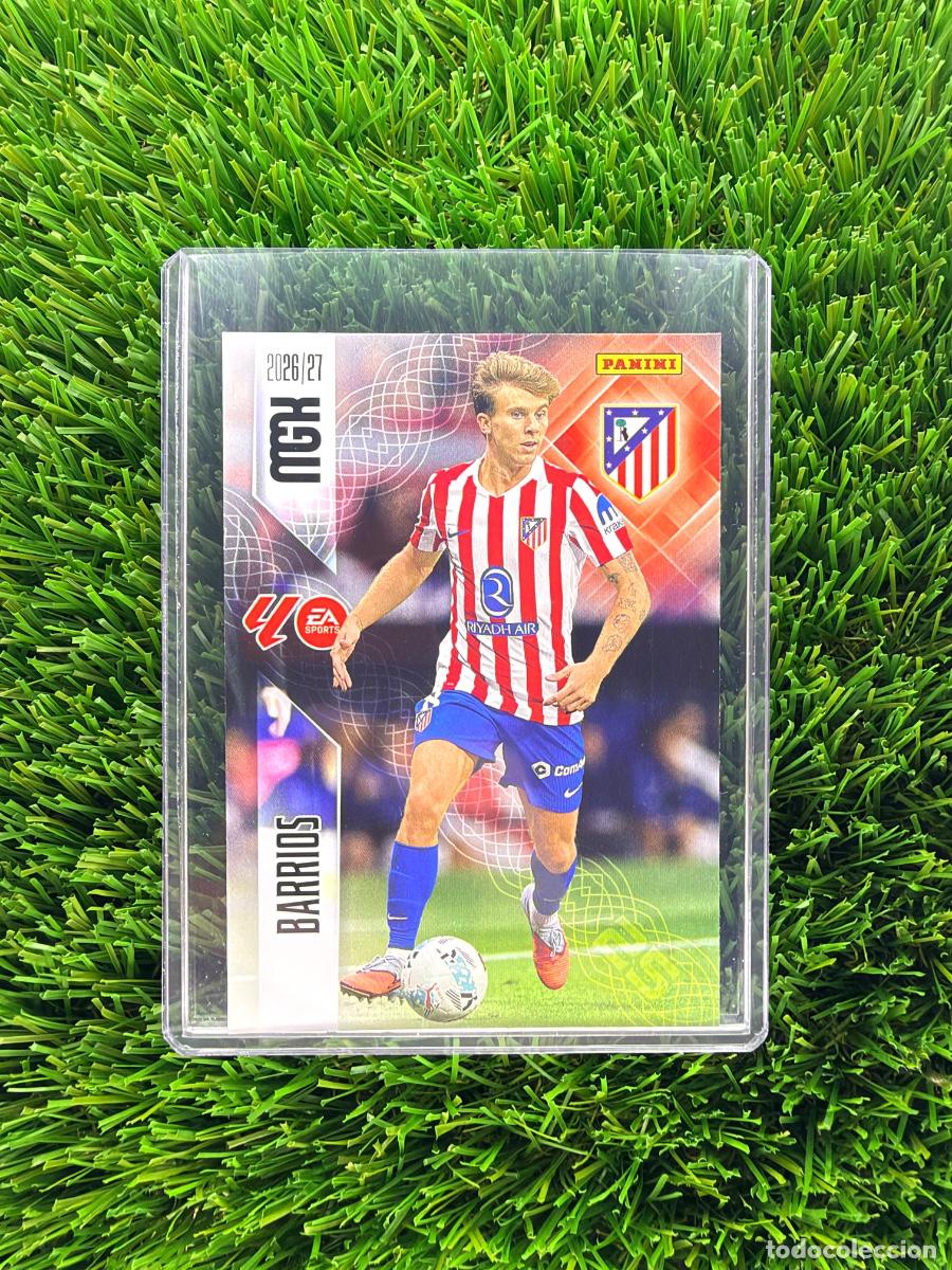 Cromos de f&uacute;tbol: N&ordm; 65 Barrios Atl&eacute;tico de Madrid Megacracks 26 27