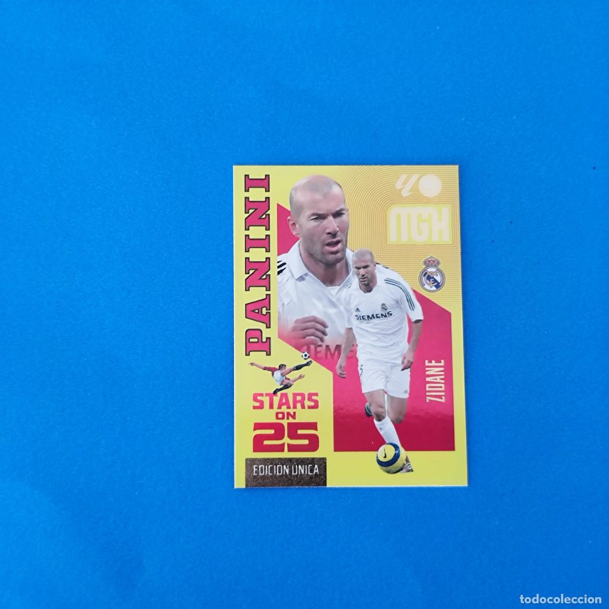 Cromos de Futebol: Megacracks 2026 2027 / 26 27 STARS ONE 25 Edici&oacute;n &Uacute;nica Real Madrid Zidane
