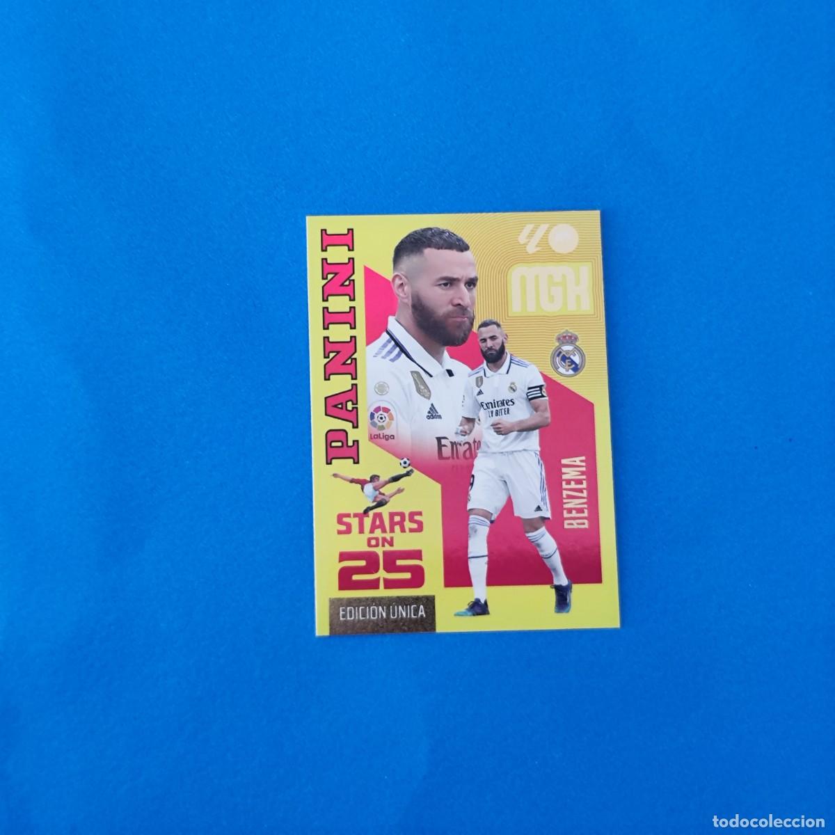 Cromos de Futebol: Megacracks 2026 2027 / 26 27 STARS ONE 25 Edici&oacute;n &Uacute;nica Real Madrid Benzema