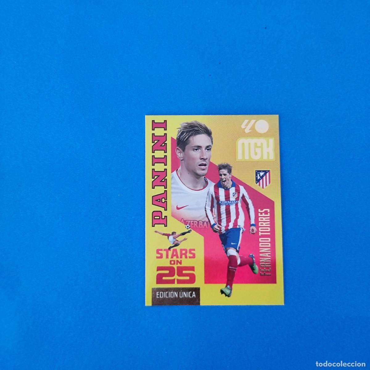 Cromos de Futebol: Megacracks 2026 2027 / 26 27 STARS ONE 25 Edici&oacute;n &Uacute;nica Atl&eacute;tico de Madrid Fernando Torres