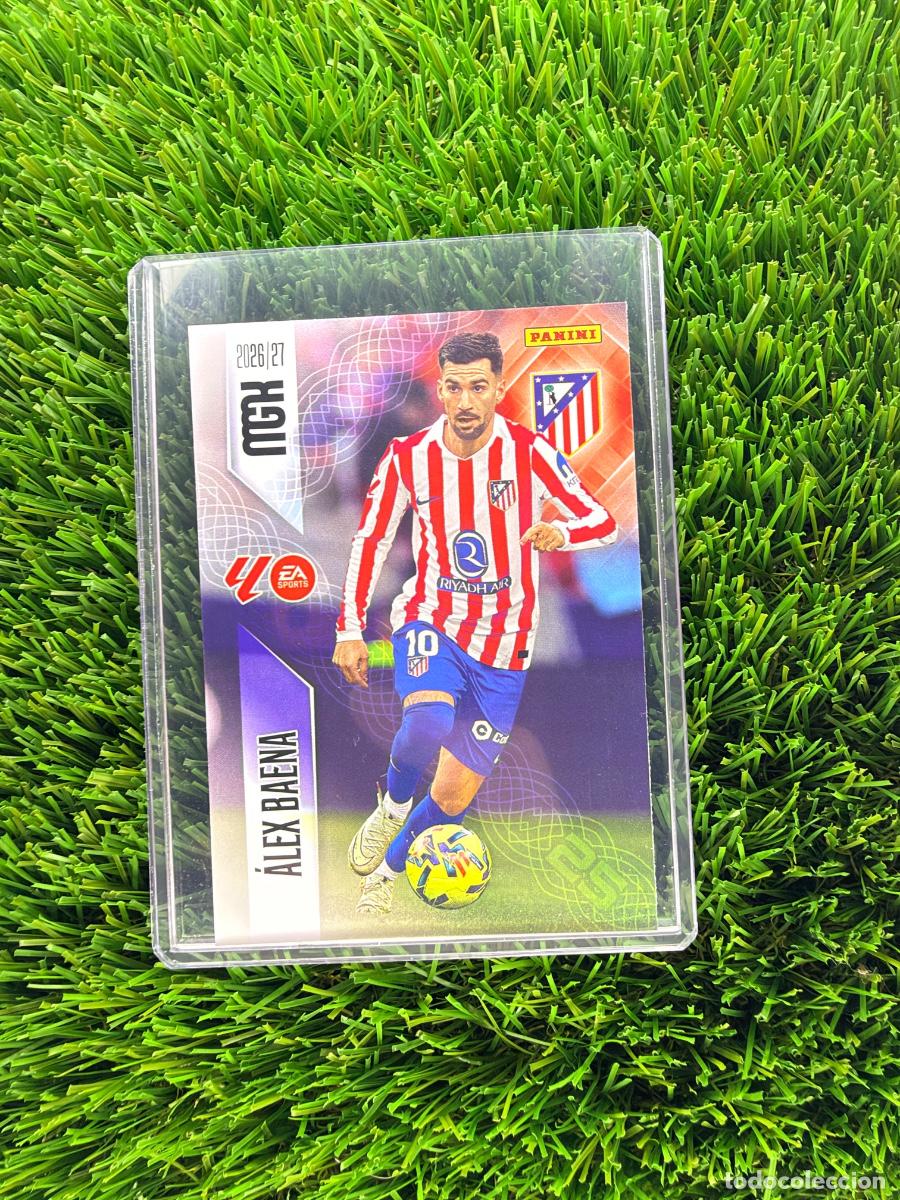 Cromos de f&uacute;tbol: N&ordm; 67 &Aacute;lex Baena Atl&eacute;tico de Madrid Megacracks 26 27