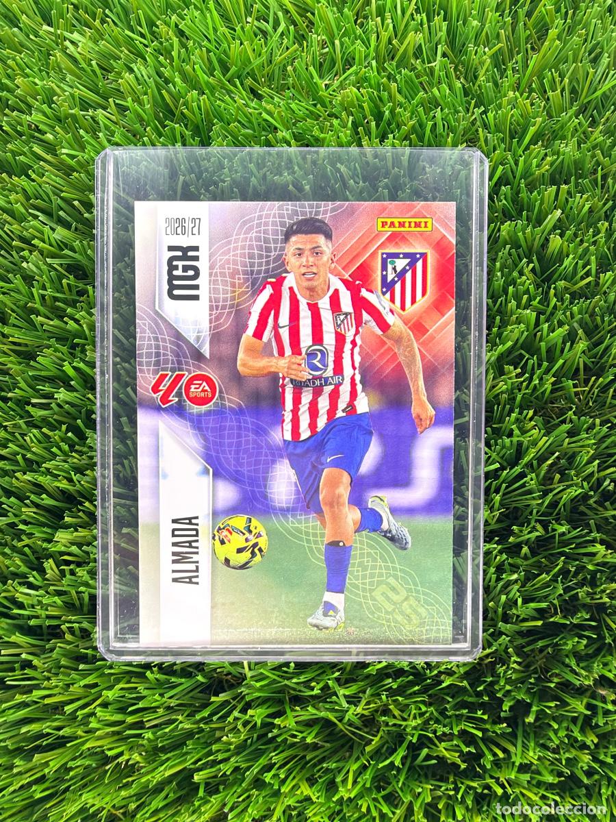 Cromos de f&uacute;tbol: N&ordm; 68 Almada Atl&eacute;tico de Madrid Megacracks 26 27