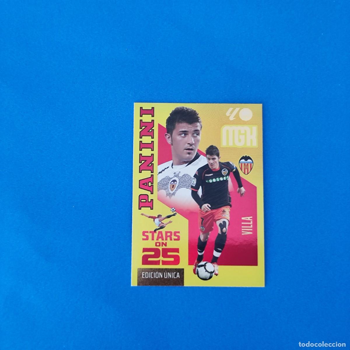 Cromos de f&uacute;tbol: Megacracks 2026 2027 / 26 27 STARS ONE 25 Edici&oacute;n &Uacute;nica Villa Valencia