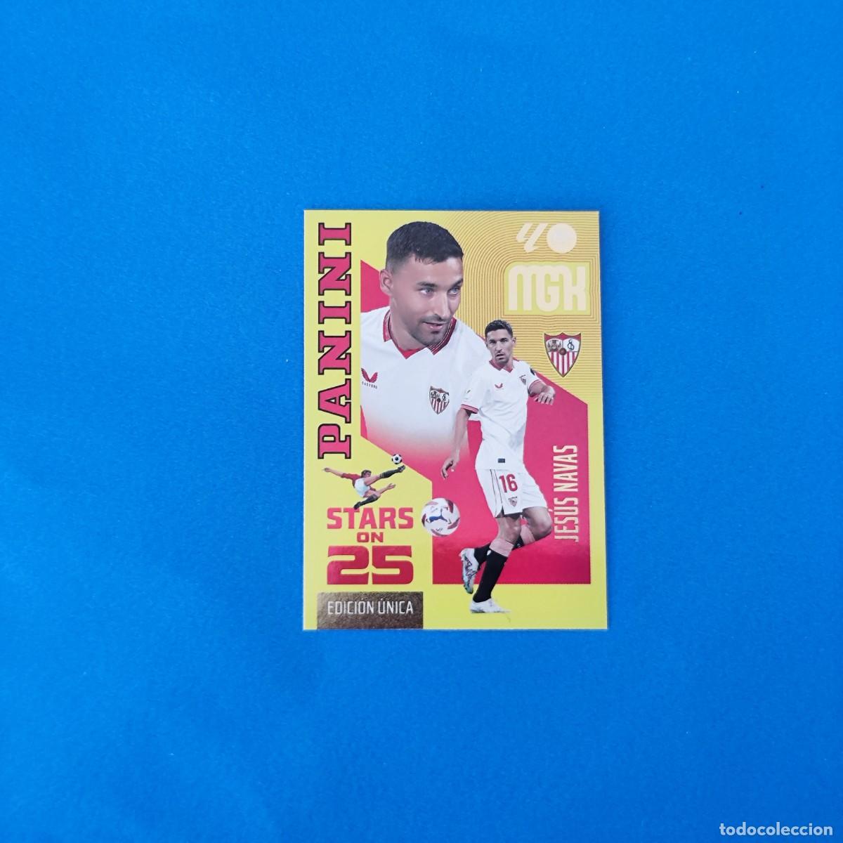 Cromos de f&uacute;tbol: Megacracks 2026 2027 / 26 27 STARS ONE 25 Edici&oacute;n &Uacute;nica Navas Sevilla