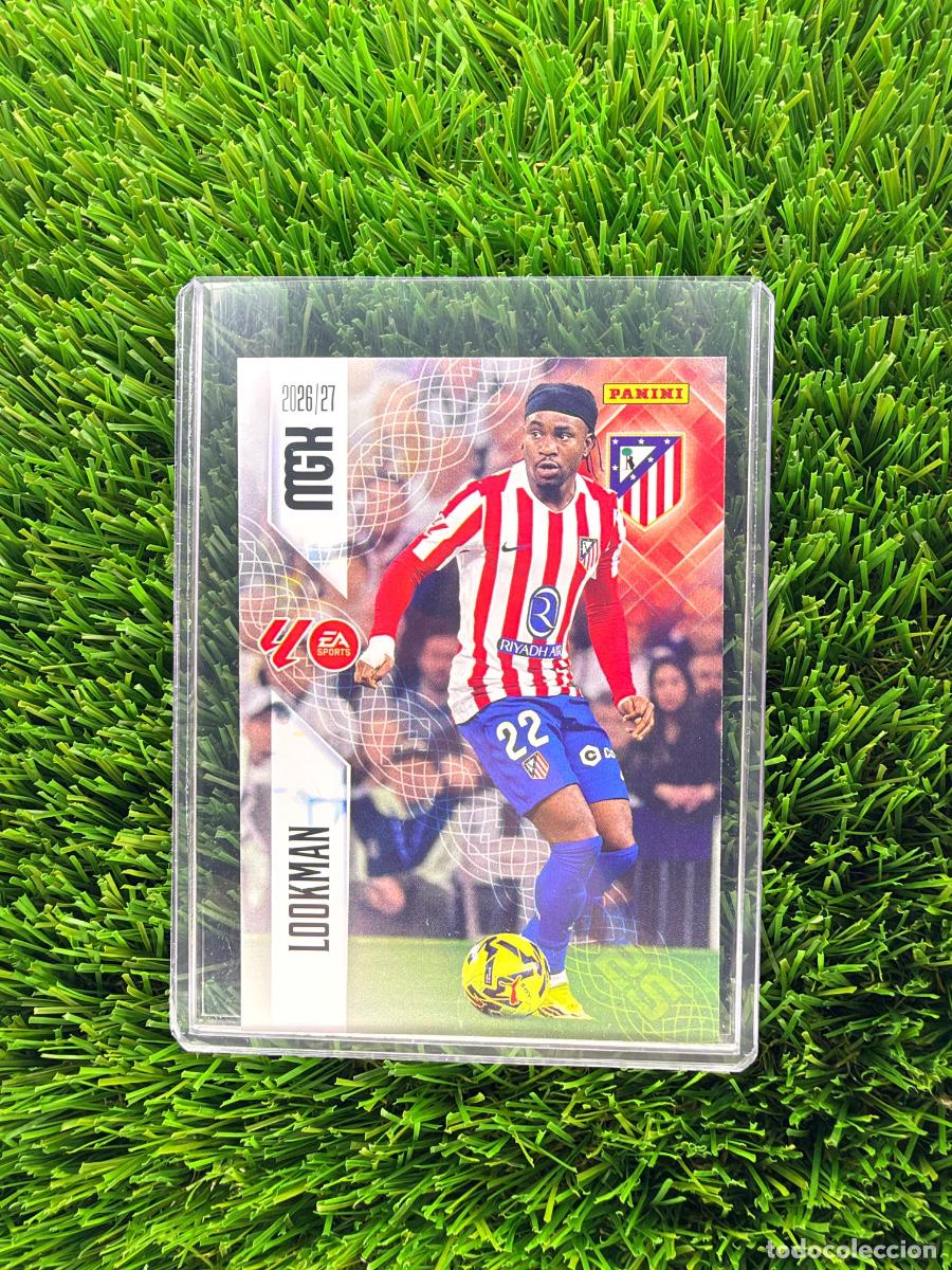 Cromos de f&uacute;tbol: N&ordm; 70 Lookman Atl&eacute;tico de Madrid Megacracks 26 27