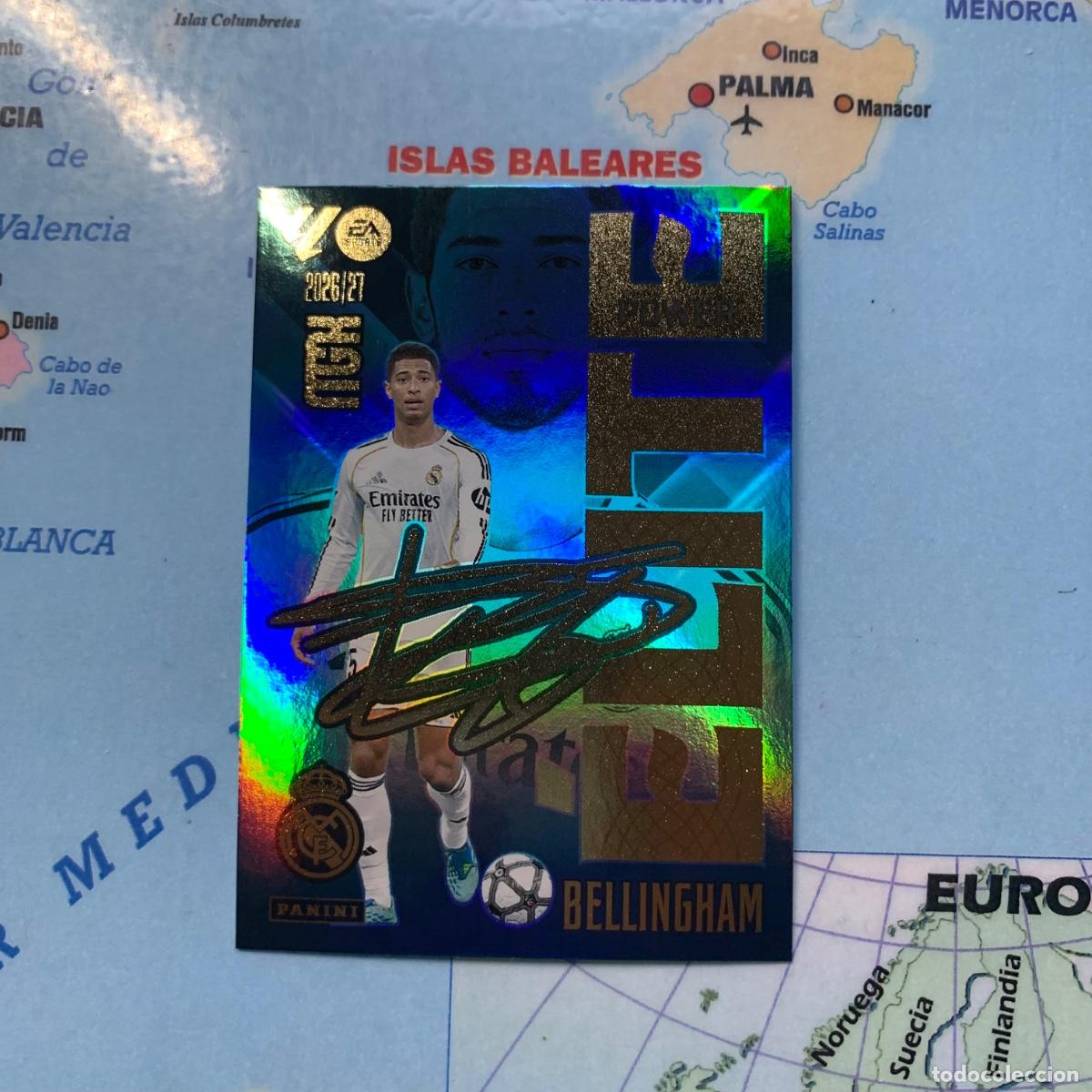 Cromos de f&uacute;tbol: Bellingham elite power n&uacute;mero P2 Del Real Madrid megacracks 26-27 2026-2027