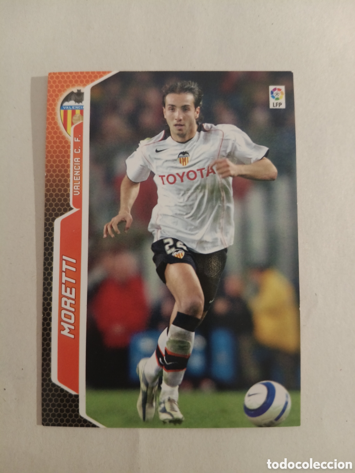 Football Stickers: CROMO FUTBOL MEGACRACKS 2005/06 MORETTI VALENCIA N-314