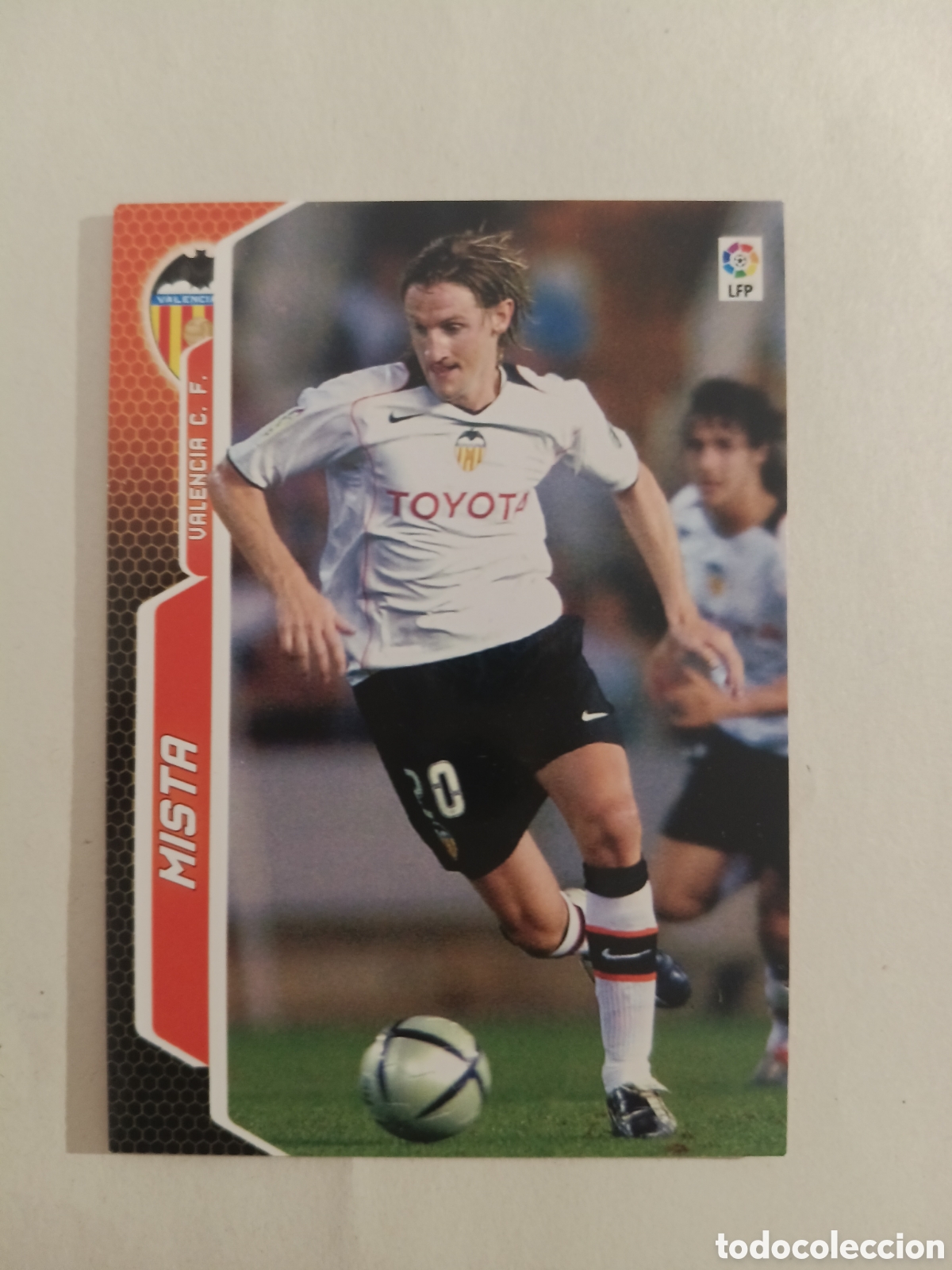 Football Stickers: CROMO FUTBOL MEGACRACKS 2005/06 MISTA VALENCIA N-323