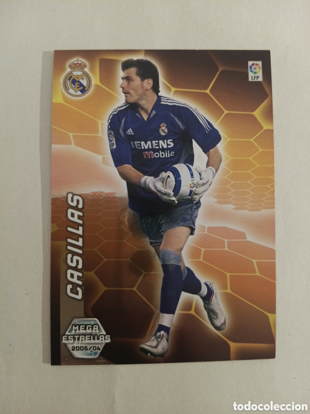 Football Stickers: CROMO FUTBOL MEGACRACKS 2005/06 CASILLAS MEGA ESTRELLAS N-361