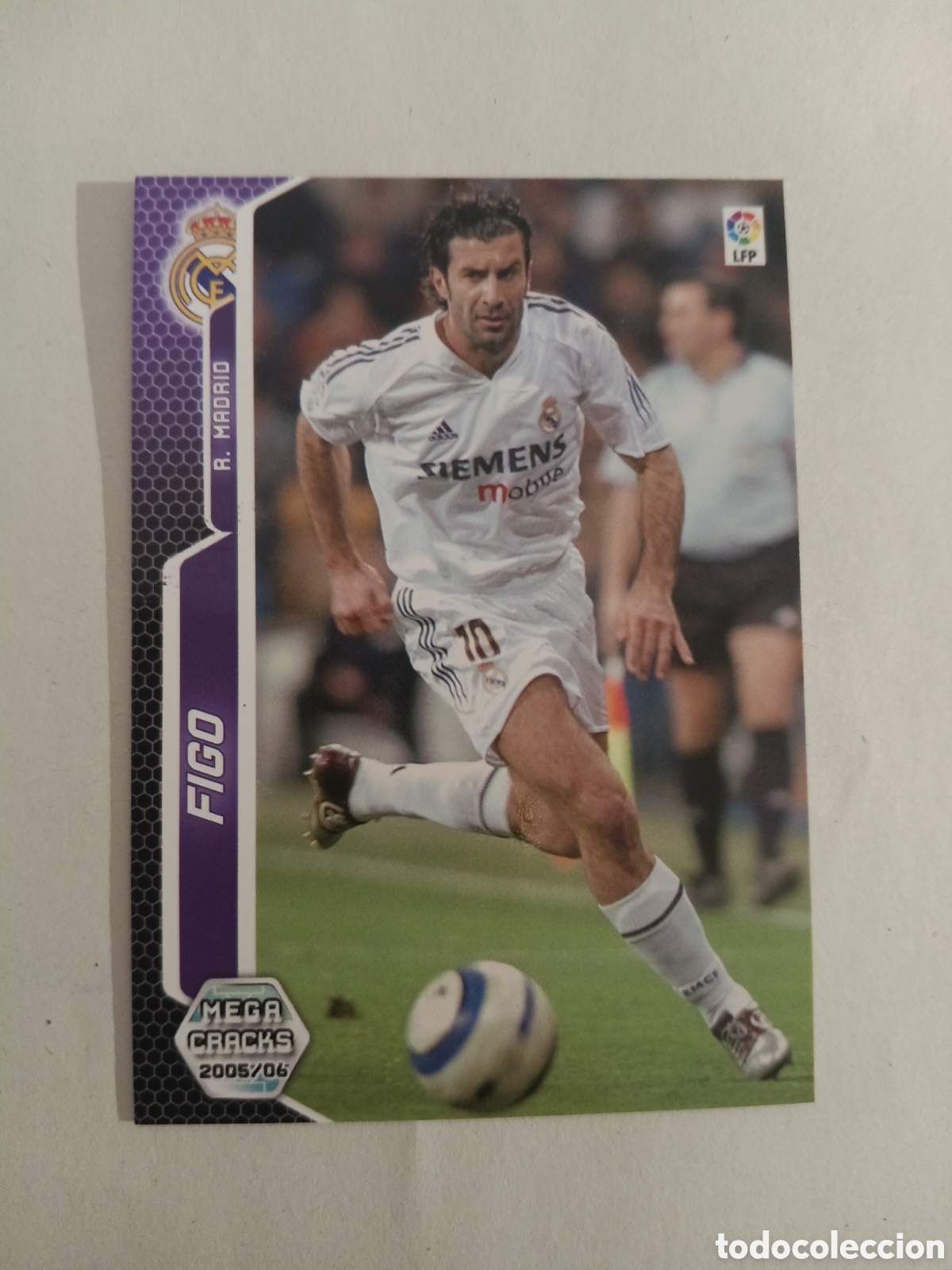 Cromos de f&uacute;tbol: CROMO FUTBOL MEGACRACKS 2005/06 FIGO N-194