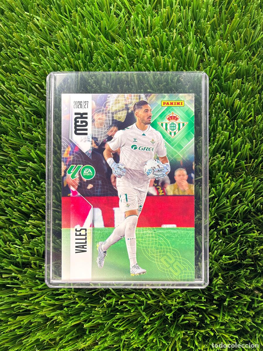 Cromos de f&uacute;tbol: N&ordm; 92 Valles Real Betis Megacracks 26 27