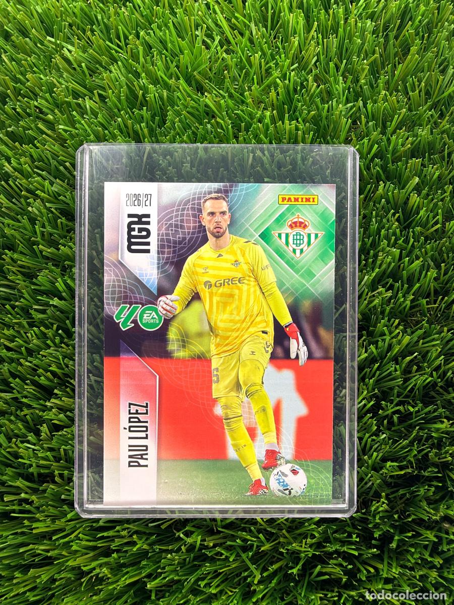 Cromos de f&uacute;tbol: N&ordm; 93 Pau L&oacute;pez Real Betis Megacracks 26 27