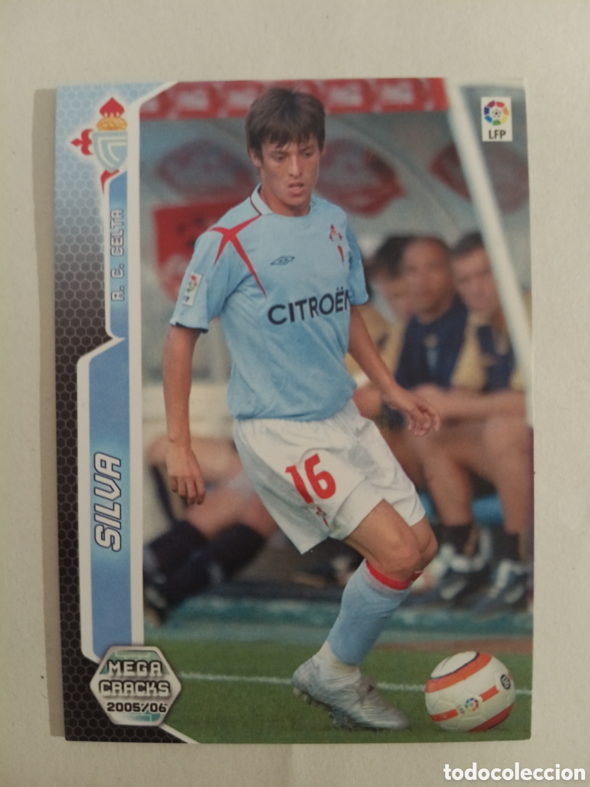 Cromos de f&uacute;tbol: CROMO FUTBOL MEGACRACKS 2005/06 SILVA N-123 BIS