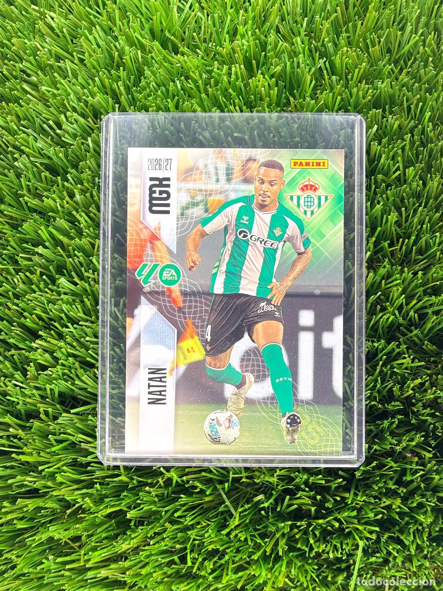 Cromos de f&uacute;tbol: N&ordm; 97 Natan Real Betis Megacracks 26 27
