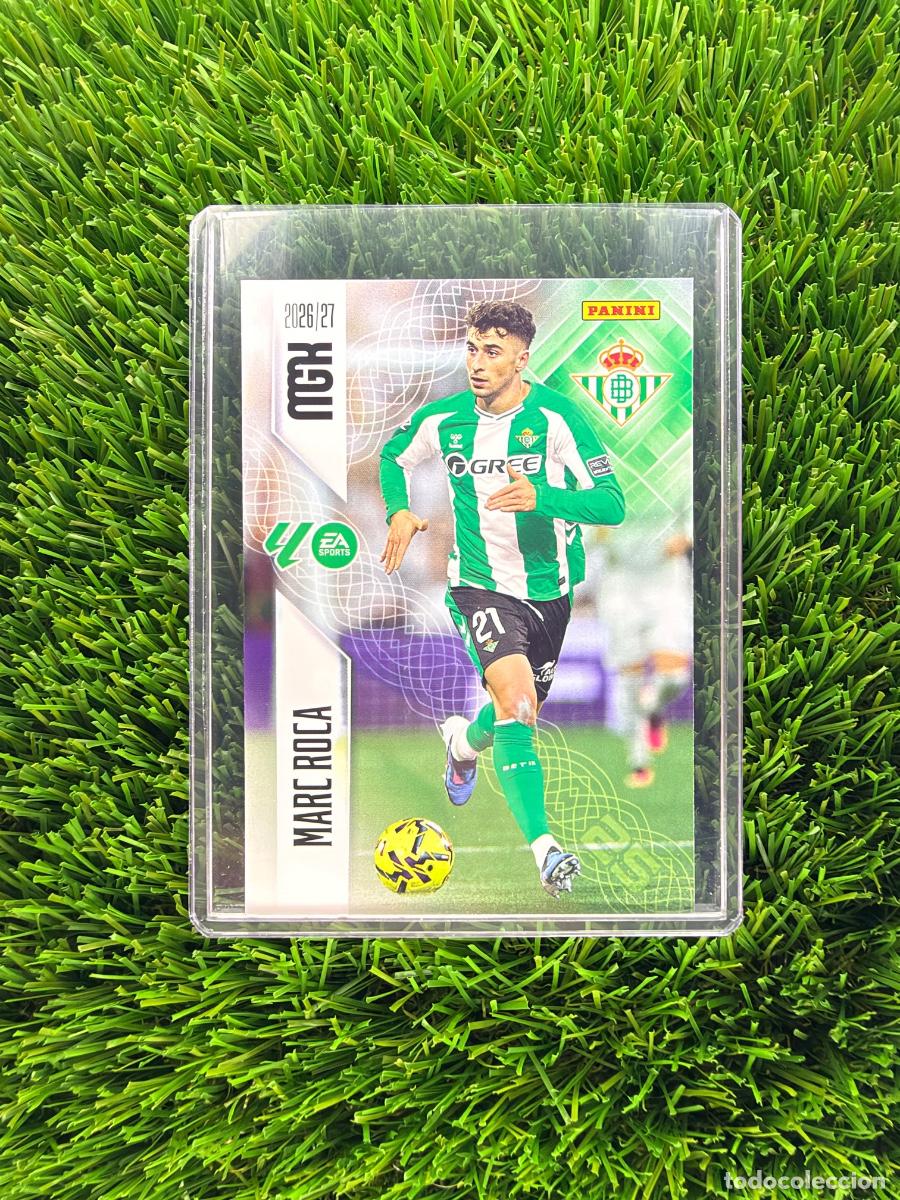 Cromos de f&uacute;tbol: N&ordm; 99 Marc Roca Real Betis Megacracks 26 27