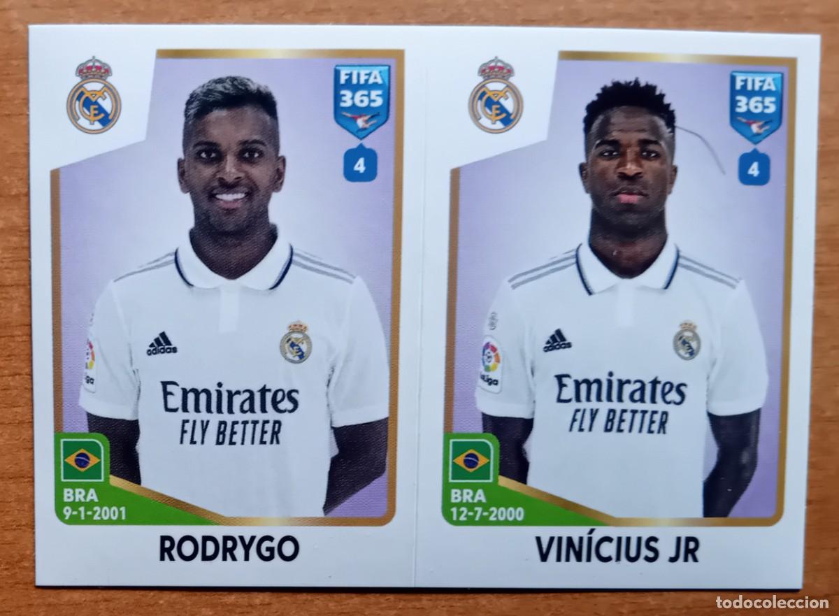 Cromos de f&uacute;tbol: Figurina Panini 2022-23 Cromo Fifa 365 2023 Rodrygo Vincius Real Madrid n 179