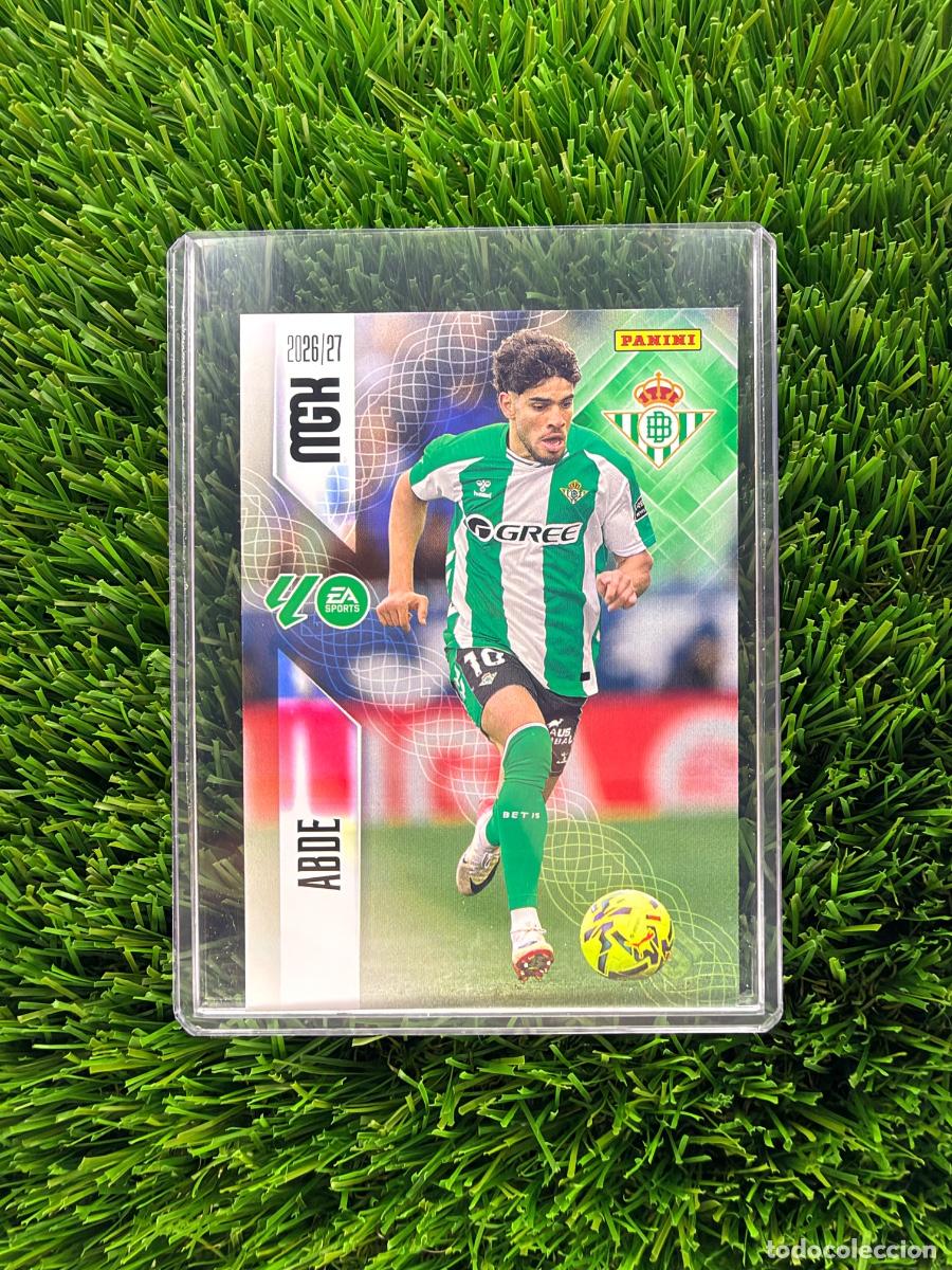 Cromos de f&uacute;tbol: N&ordm; 108 Abde Real Betis Megacracks 26 27