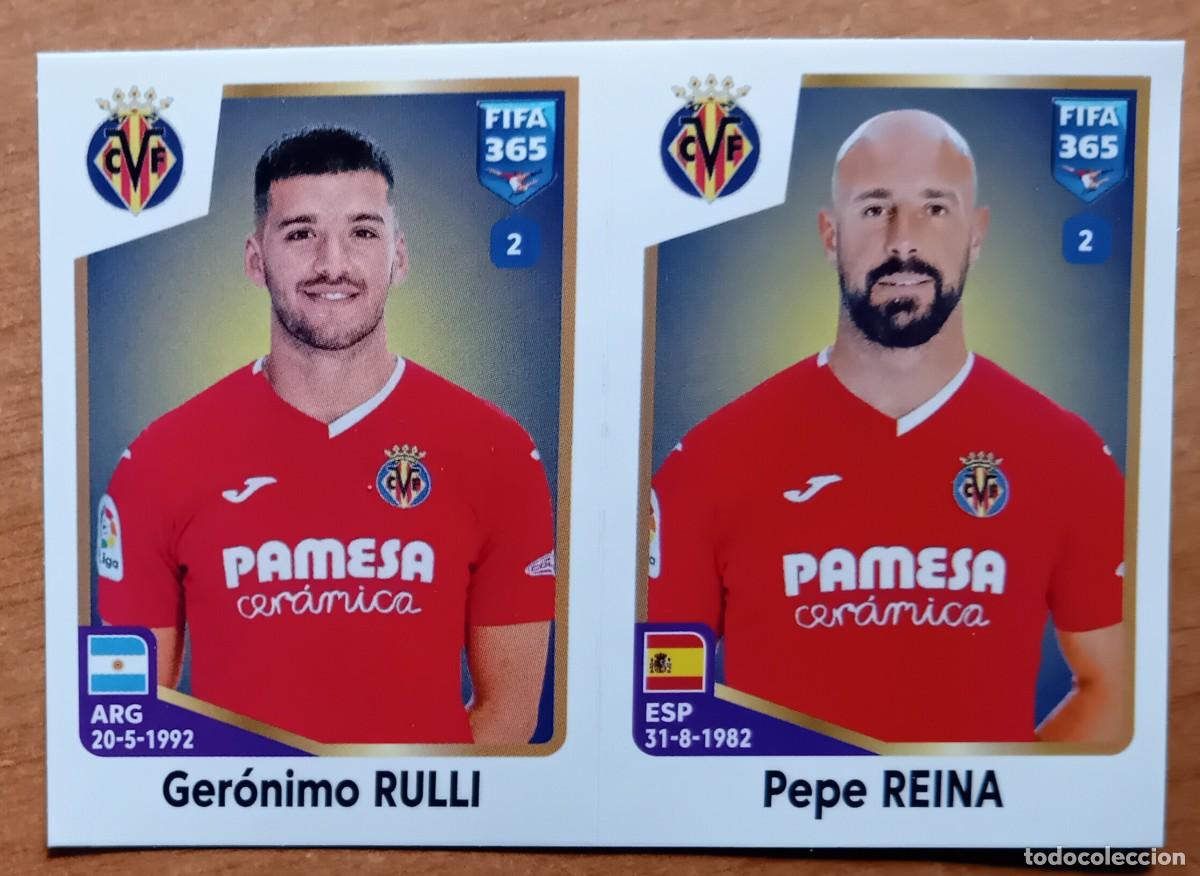 Cromos de f&uacute;tbol: Figurina Panini 2022-23 Cromo Fifa 365 2023 Geronimo Rulli Pepe Reina Villarreal CF n 182
