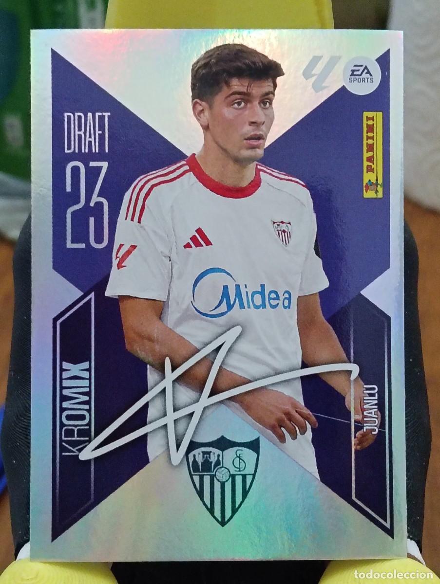 Cromos de f&uacute;tbol: Liga este 26/27 - Juanlu - N&deg; 14 - Sevilla - ( Draft 23 Kromix )