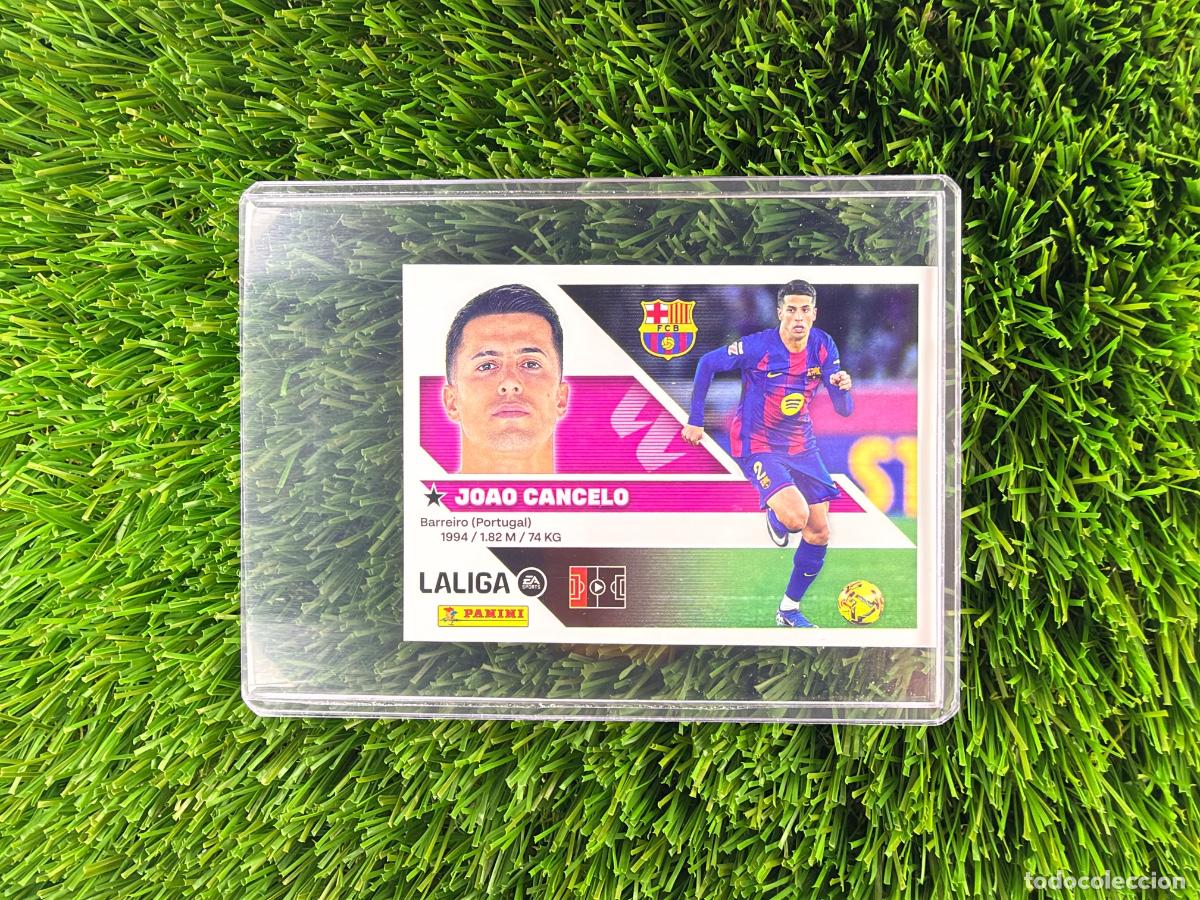 Cromos de f&uacute;tbol: N&ordm; 9 Joao Cancelo FC Barcelona Liga Este 26 27