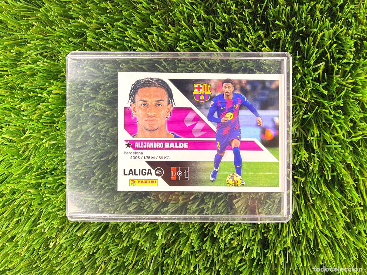 Cromos de f&uacute;tbol: N&ordm; 10 Balde FC Barcelona Liga Este 26 27