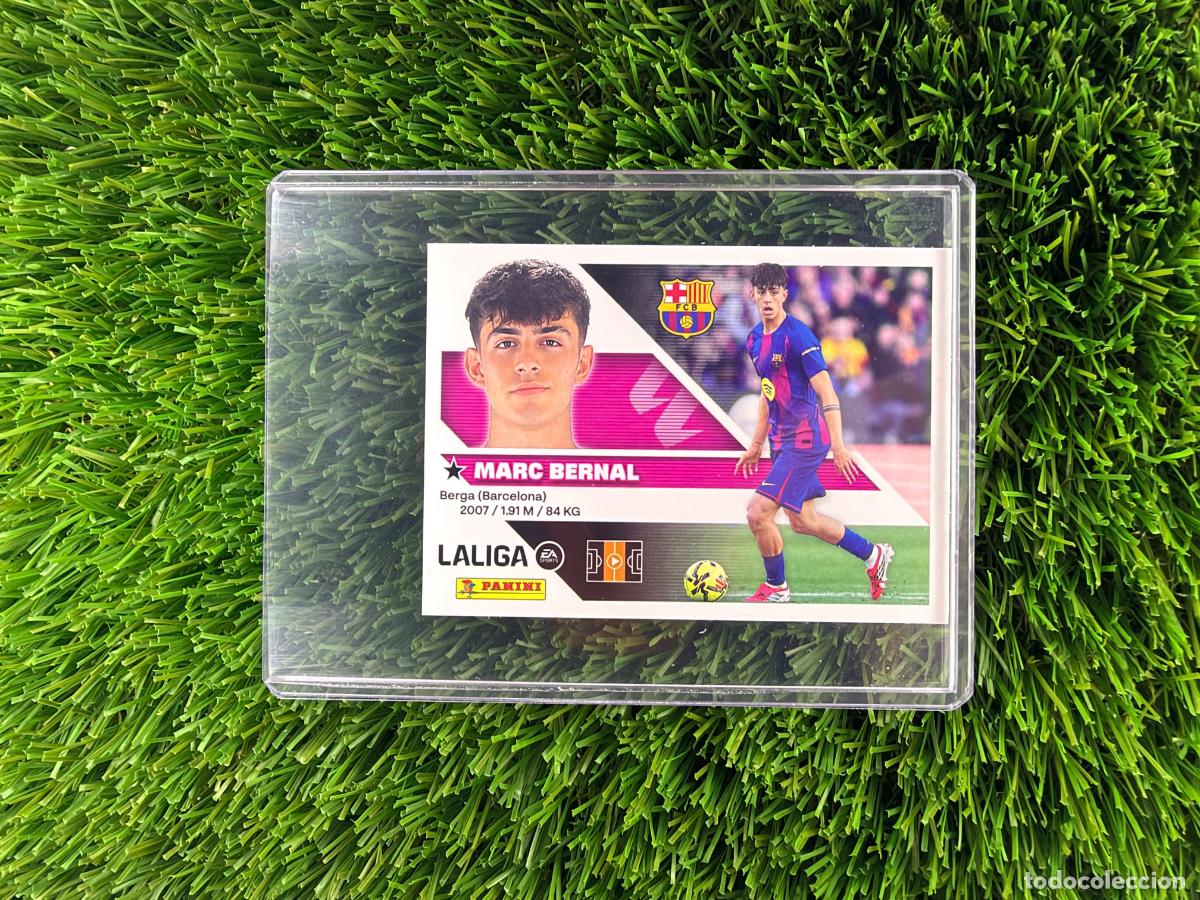 Cromos de f&uacute;tbol: N&ordm; 14 Marc Bernal FC Barcelona Liga Este 26 27