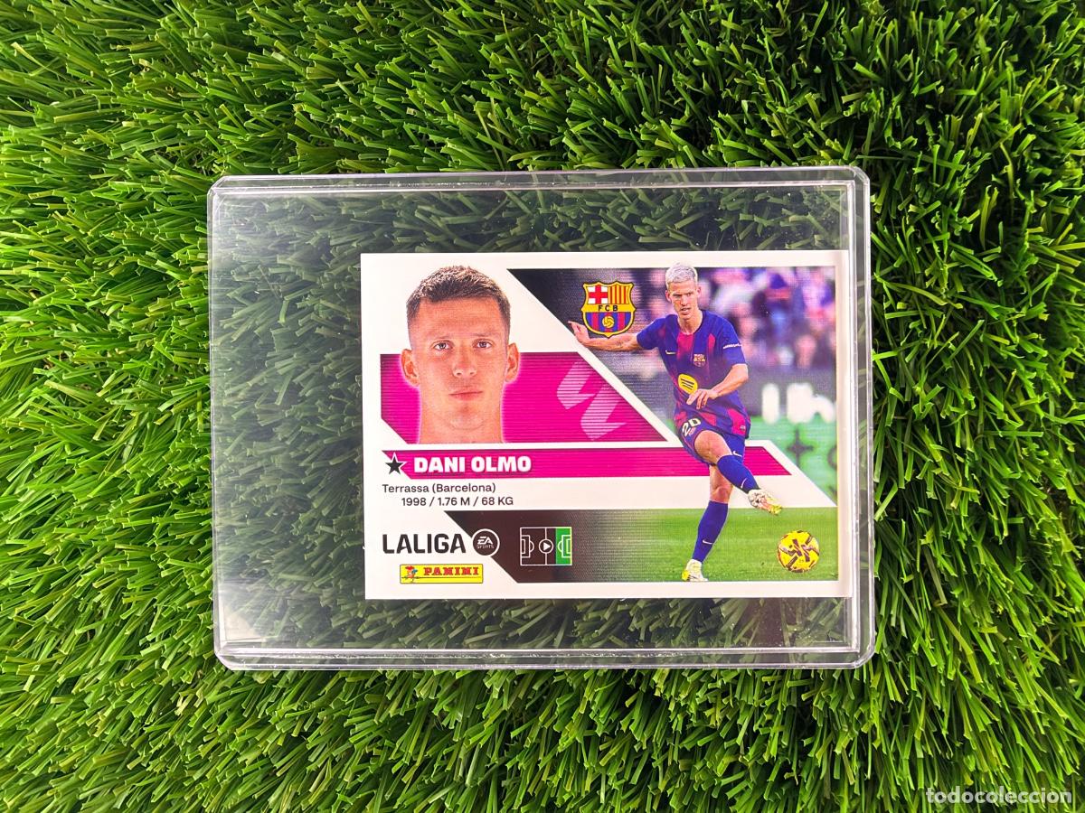 Cromos de f&uacute;tbol: N&ordm; 17 Dani Olmo FC Barcelona Liga Este 26 27