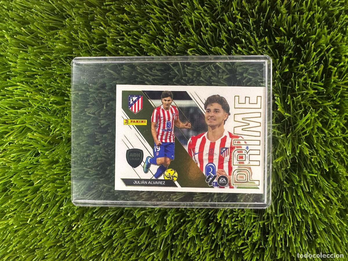 Fu&szlig;ball-Sticker: N&ordm; 5 Juli&aacute;n &Aacute;lvarez ADN La Liga Prime Atl&eacute;tico de Madrid Liga Este 26 27
