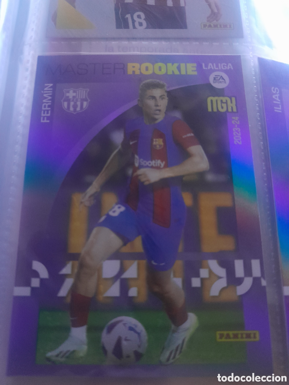 Cromos de f&uacute;tbol: cromo megacracks 2023 2024 master rookie n&ordm; 511 fermin barcelona 2023-24 nuevo de sobre